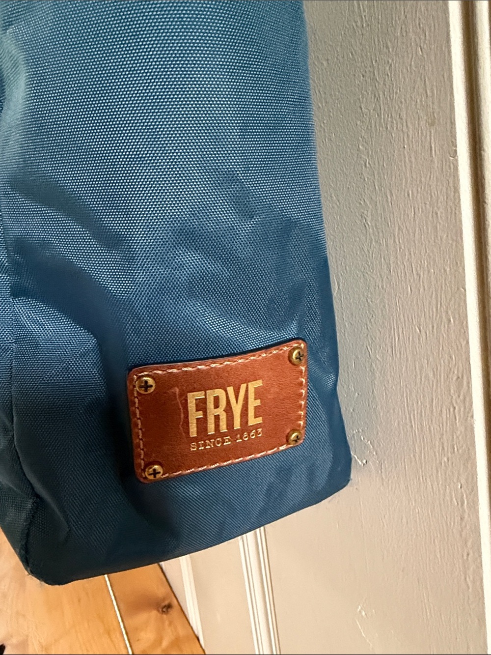 Frye Ivy Nylon Tote Bag - Peacock Blue - Picture 3 of 6